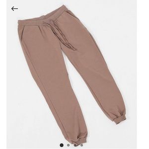 ASOS Maternity organic sweatpants cocoa brown US 6
